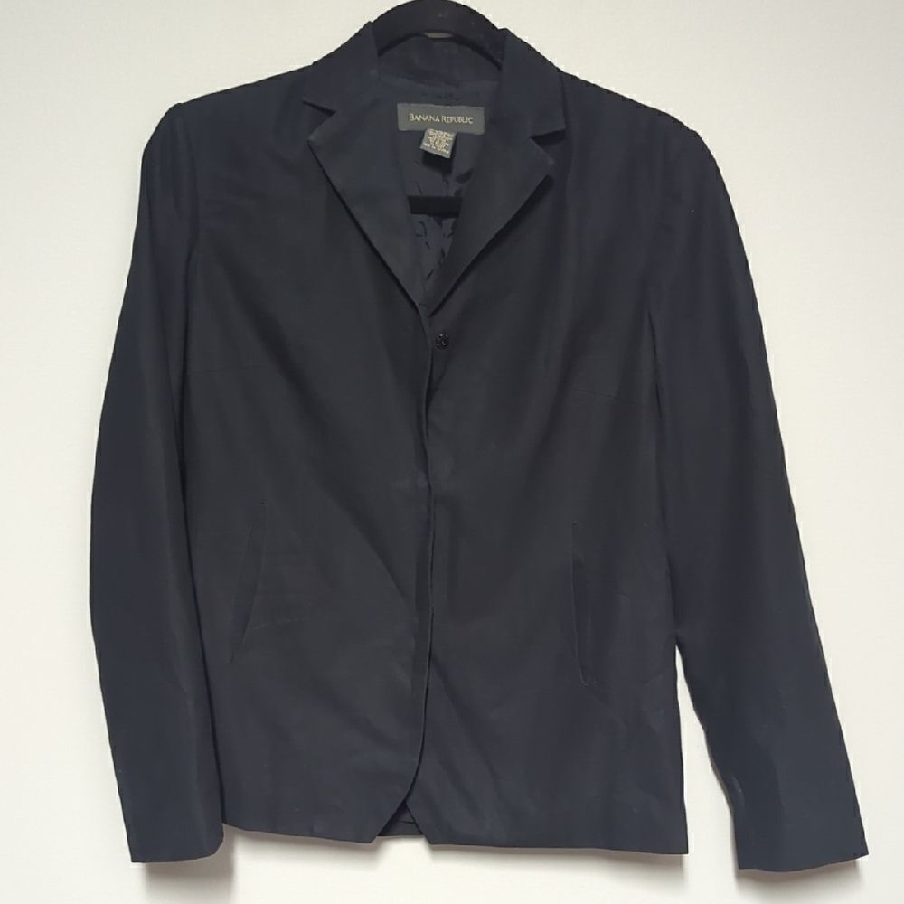 Banana Republic Black Lightweight Jacket